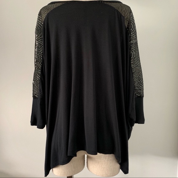 Express high low black crop top - Picture 3 of 8